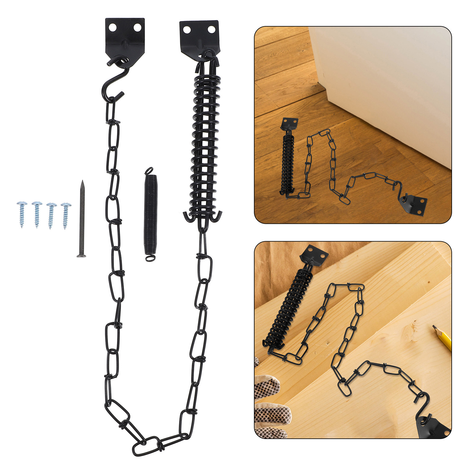 Security Chain Door - 2 Set di Catene di Sicurezza