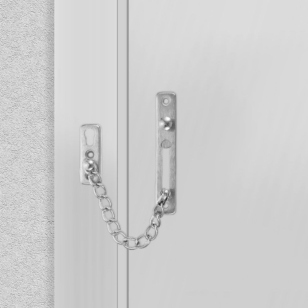 Security Chain Door - 2 Pezzi Catena di Sicurezza per