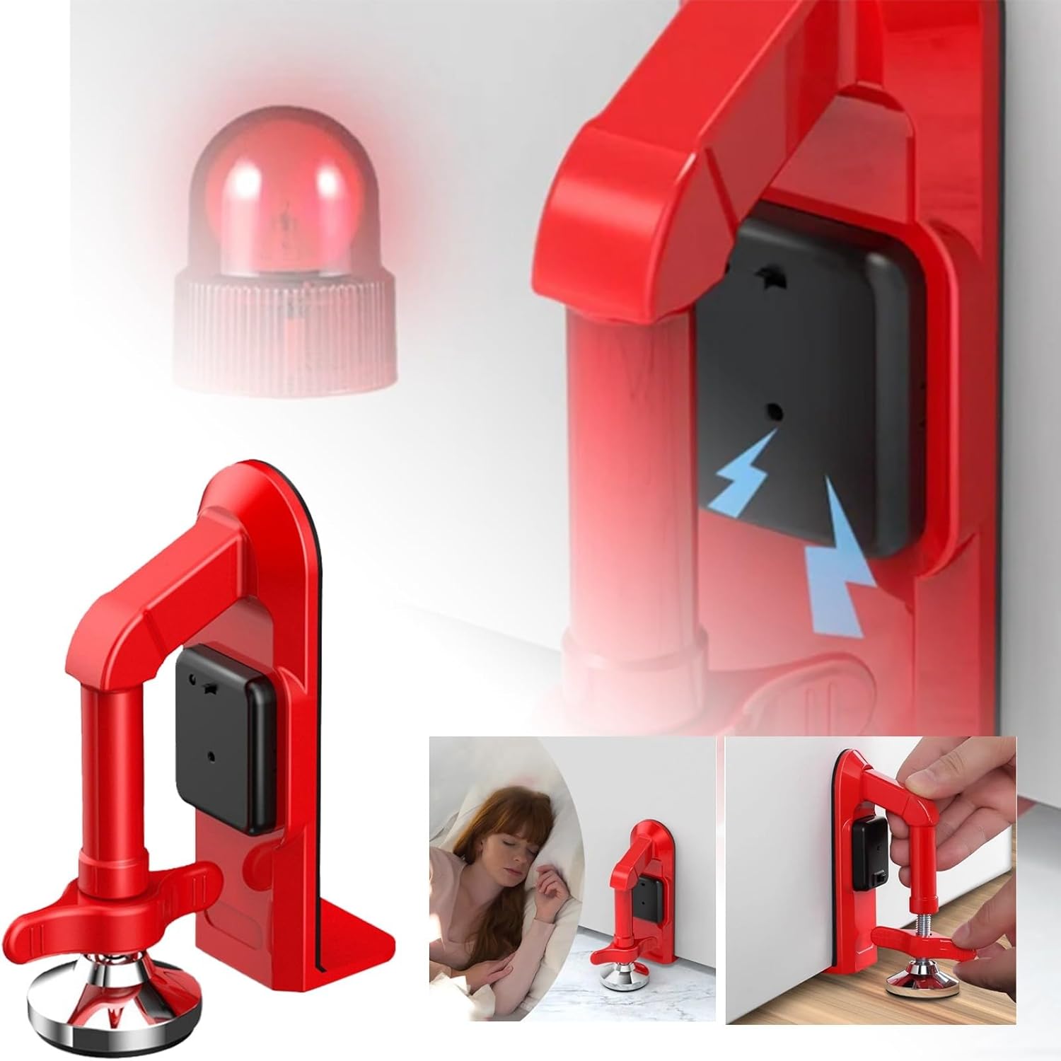Door Stop Alarm - Serratura per porta con allarme alimentato