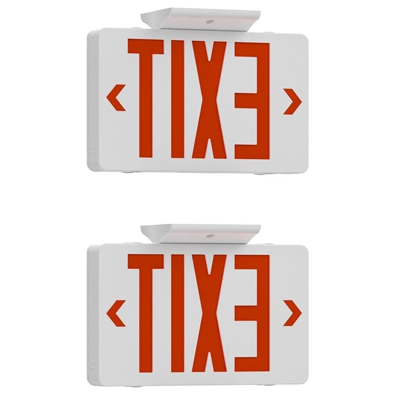 Emergency Exit Sign - B67C Certificato UL, Set di Luci