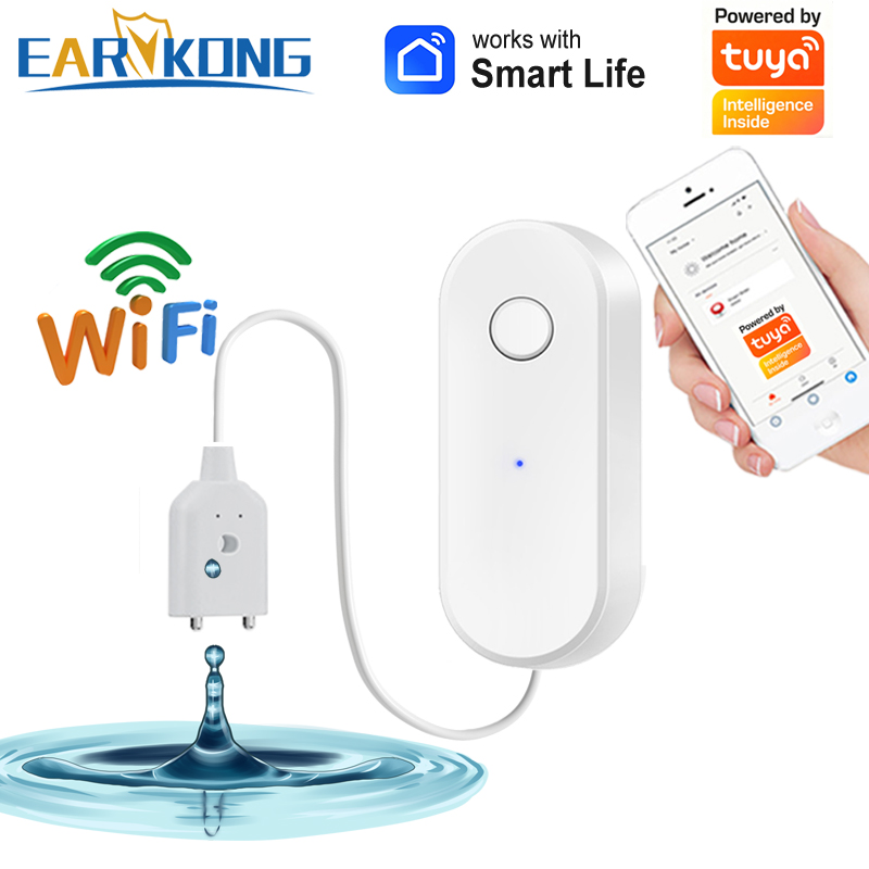Water Alarm Sensor - Tuya WiFi Sensore intelligente per perdite