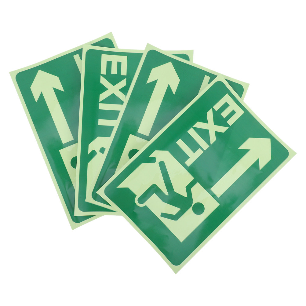 4 Pezzi di Adesivi Luminosi pe - Emergency Exit Sign recensione e prezzo