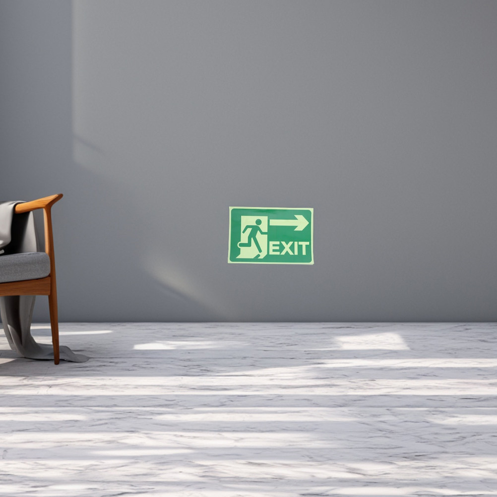 4 Pezzi di Adesivi Luminosi pe - Emergency Exit Sign recensione e prezzo