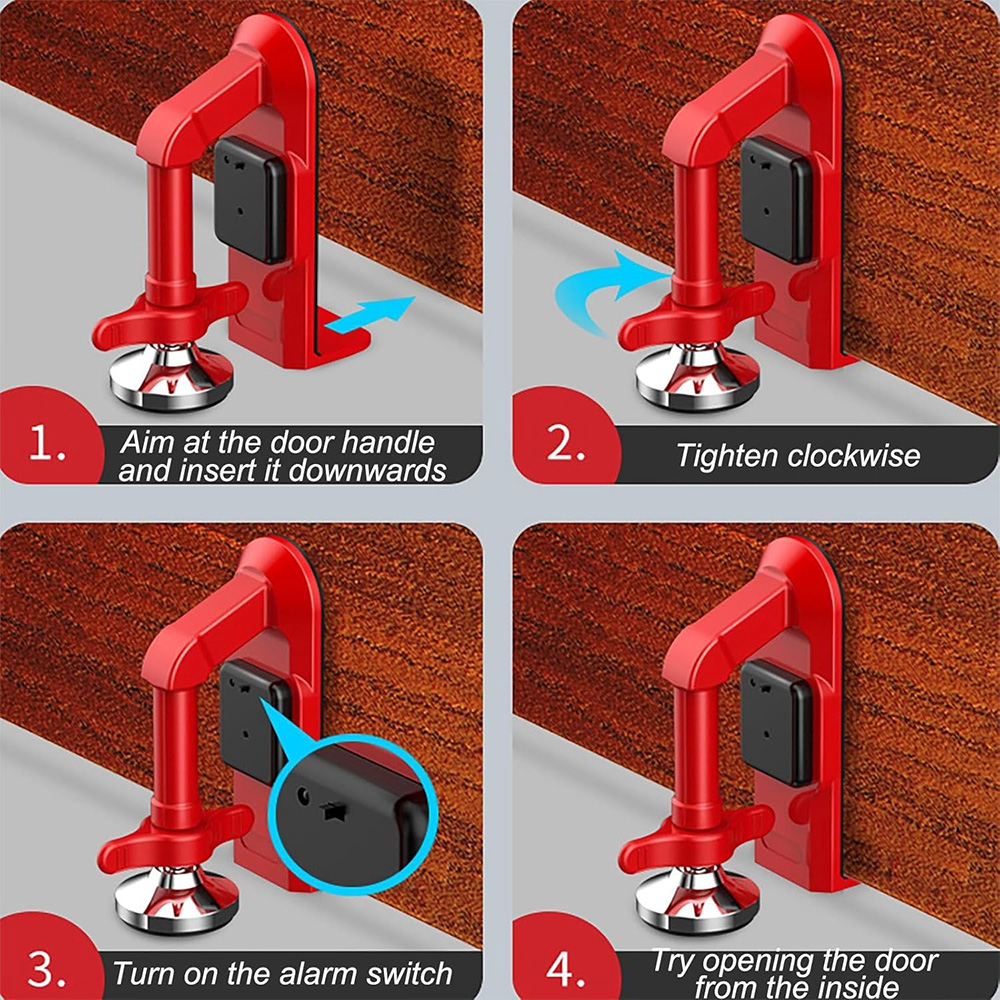 Serratura per porta con allarm - Door Stop Alarm recensione e prezzo