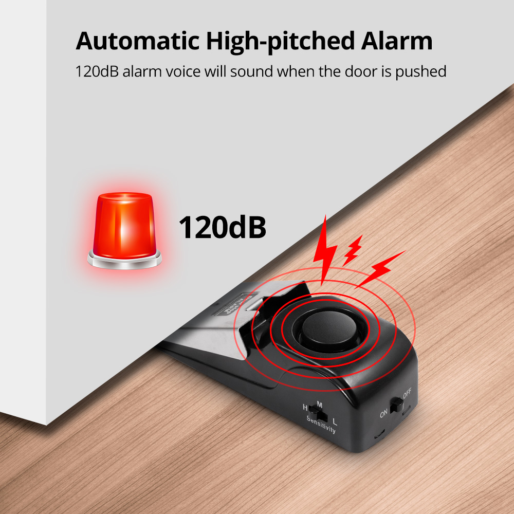 2 pezzi di allarme fermaporta  - Door Stop Alarm recensione e prezzo